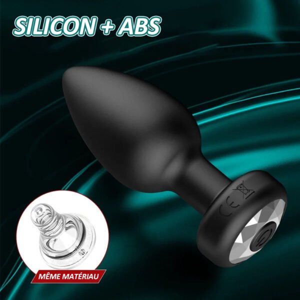 vibromasseur anal sans fil control par application ou télécommande – Image 6