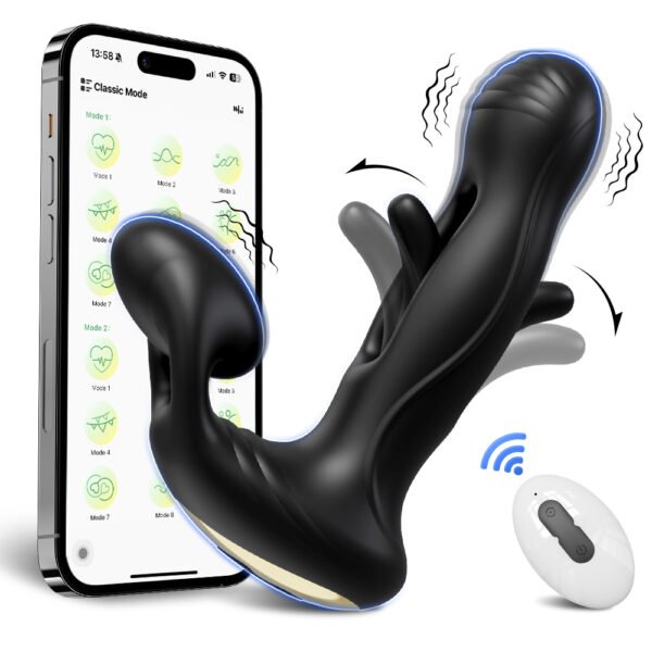 Vibromasseur anal à claquettes pour hommes, masseur de prostate