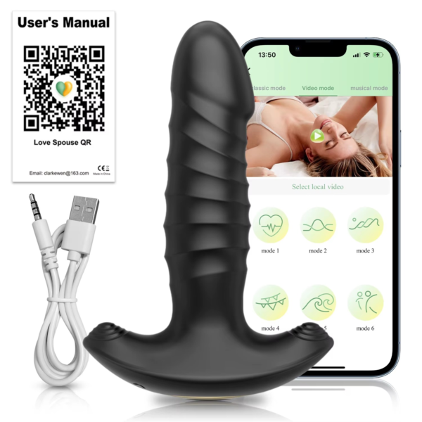 Vibromasseur Prostatique Connecté